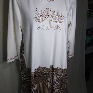 209 Size Small Upcycled Jeaniemade Tunic